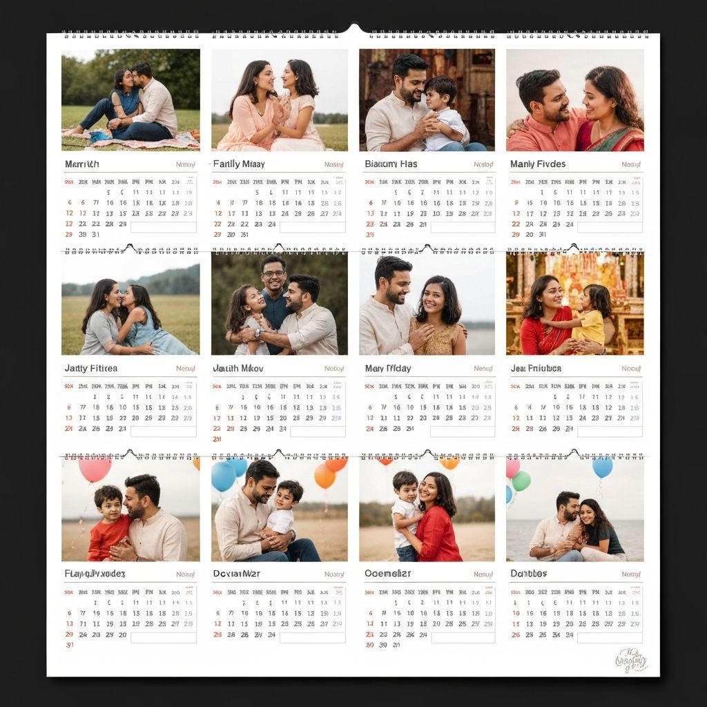 Personalized Photo Calendar